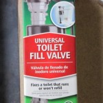 Chicken waterer toilet valve