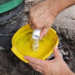 Chicken waterer T-handle