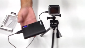 GoPro on a Power Bank