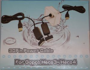 GoPro 30-pin power cable