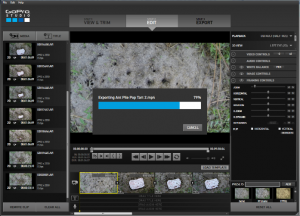 GoPro Studio Exporting Video