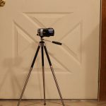 Polaroid 42 inch Travel Tripod Half Extended