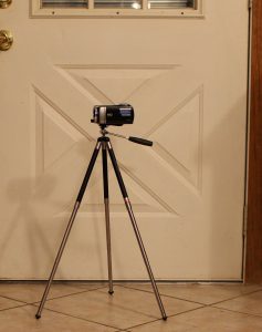 Polaroid 42 inch Travel Tripod Half Extended