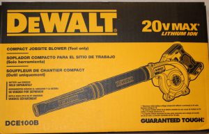 Cordless Blower - DeWalt DCE100B