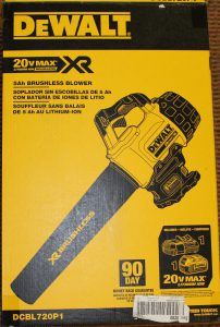 Dewalt Cordless Blower DCBL720P1