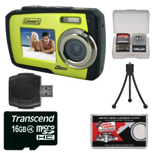 Coleman Duo 2V7WP Dual Screen Shock & Waterproof Digital Camera