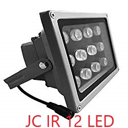 JC IR Illuminator 12 LED Security Camera Floodlight